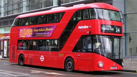 Wright New Bus for London Metroline